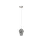 Eglo Murmillo 96773A 1-Light 25 Watt Satin Nickel Pendant