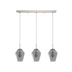 Eglo Murmillo 96774A 3-Lights 75 Watt Satin Nickel Pendant