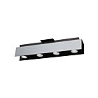 Eglo Viserba 97397A White Aluminium and Black 20W LED Track Light