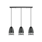 Eglo Savignano 97444A 3-Lights 180 Watt Black and White Pendant