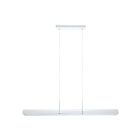 Eglo Caldina 97497A 25.4 Watt White and Chrome Pendant