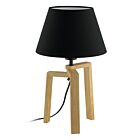 Eglo 97515A Chietino 60W Natural and Black Table Lamp