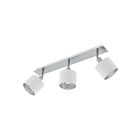 Eglo 97534A 10W Satin Nickel And White Track Light