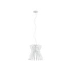 Eglo Locubin 97949A 1-Light 40 Watt White Pendant