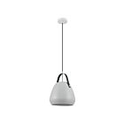 Eglo Bednall 98348A 1-Light 60 Watt Grey and Black Pendant