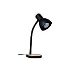 Eglo 98831A 40W Black And Brown LED Table Lamp