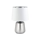 Eglo Manalba 99329A Silver 1-Light 40W Table Lamp
