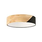 Eglo Grimaldino 99388A 2-Lights Black and Brown Ceiling Light