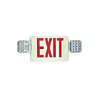 Eiko EXIT-EM-R-W Exit Sign Red with Emergency Light
