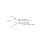 Eiko LHC1-VCK LHC1 V-Hook & Chain Kit 3.3'