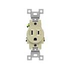 Enerlites 61150-I 15A 125V Ivory Receptacle