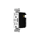 Enerlites 61501-1A2C4-W 15A 125V White Receptacle