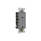 Enerlites 61501-TR-GY 15A 125V Gray Receptacle