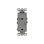 Enerlites 61501-TWR-GY 15A 125V Gray Receptacle