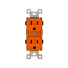 Enerlites 61510-O 15A 125V Orange Receptacle