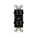 Enerlites 61540-TR-BK 15A 125V Black Receptacle