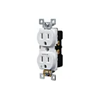 Enerlites 61570-TR-PLH-W 15A 125V White Receptacle