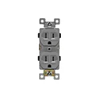 Enerlites 61580-TWR-GY 15A 125V Gray Receptacle