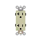 Enerlites 62000-IG-I 20A 125V Ivory Receptacle