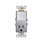 Enerlites 68625-TR-SV 15A 125V Silver Receptacle