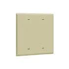Enerlites 8802M-I Blank Cover Two-Gang Wall Plate