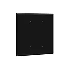 Enerlites 8802O-BK Blank Cover Two-Gang Wall Plate