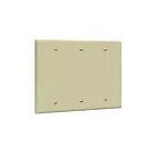 Enerlites 8803-I Blank Cover Three-Gang Wall Plate