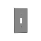Enerlites 8811-GY Toggle Switch One-Gang Wall Plate