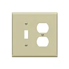 Enerlites 881121M-I Combination Two-Gang Wall Plate