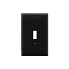 Enerlites 8811M-BK Toggle Switch One-Gang Wall Plate