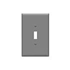 Enerlites 8811O-GY Toggle Switch One-Gang Wall Plate