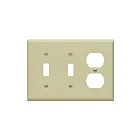 Enerlites 881221-I Combination Three-Gang Wall Plate