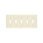 Enerlites 8815M-LA Toggle Switch Five-Gang Wall Plate