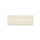Enerlites 8816M-LA Toggle Switch Six-Gang Wall Plate