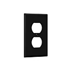 Enerlites 8821-BK Duplex Receptacle One-Gang Wall Plate