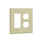 Enerlites 882131M-I Combination Two-Gang Wall Plate