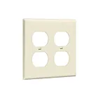 Enerlites 8822-LA Duplex Receptacle Two-Gang Wall Plate