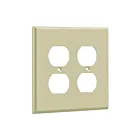 Enerlites 8822M-I Duplex Receptacle Two-Gang Wall Plate