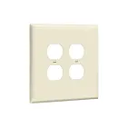 Enerlites 8822O-LA Duplex Receptacle Two-Gang Wall Plate
