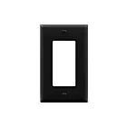 Enerlites 8831M-BK Decorator/GFCI One-Gang Wall Plate