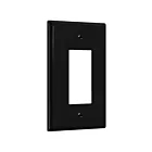 Enerlites 8831O-BK Decorator/GFCI One-Gang Wall Plate