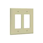 Enerlites 8832M-I Decorator/GFCI Two-Gang Wall Plate