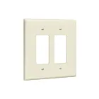 Enerlites 8832O-LA Decorator/GFCI Two-Gang Wall Plate