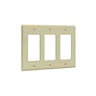 Enerlites 8833-I Decorator/GFCI Three-Gang Wall Plate