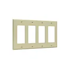 Enerlites 8834-I Decorator/GFCI Four-Gang Wall Plate