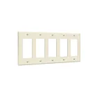 Enerlites 8835-LA Decorator/GFCI Five-Gang Wall Plate