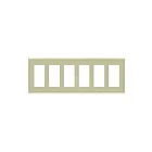 Enerlites 8836M-I Decorator/GFCI Six-Gang Wall Plate