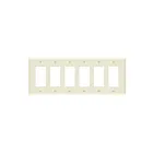 Enerlites 8836M-LA Decorator/GFCI Six-Gang Wall Plate