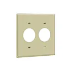 Enerlites 8852-I Single Receptacle Two-Gang Wall Plate
