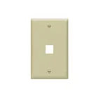 Enerlites 8871-I Enerlites Multimedia Face Plates 1-Port 1-Gang Keystone